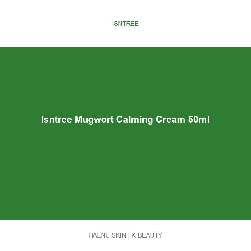 Isntree Mugwort Calming Cream 50ml