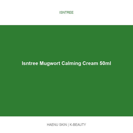 Isntree Mugwort Calming Cream 50ml